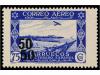 ** MARRUECOS. Ed. 373 + 373Ahh. 50 cts. s. 75 cts. azul. Sob