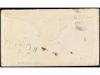 ✉ ESTADOS UNIDOS. 1862. Sobre con el texto circulado a ITALI