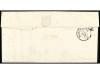 ✉ ESPAÑA. Ed. 48F. 1859. FALSOS POSTALES. LÉRIDA a BARCELONA
