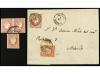 ✉ ESPAÑA. Ed. 48F. 1859. FALSOS POSTALES. ALCALÁ a MADRID. 4