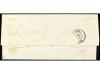 ✉ ESPAÑA. Ed. 48F. 1858. FALSOS POSTALES. Sobrescrito de MAD