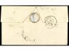 ✉ ESPAÑA. Ed. 58F. 1863. FALSOS POSTALES. MADRID a ALBACETE.