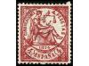 ESPAÑA. Ed. 151F. FALSOS POSTALES. 4 pesetas carmín, FALSO P
