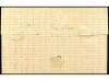 * ✉ ESPAÑA. Ed. 183F, 175. 1877 ca. FALSOS POSTALES. BARCELO