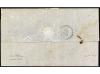 */° ✉ CUBA. Ant. 7F. FALSOS POSTALES. 1/2 real azul, FALSO P