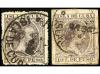 ° CUBA. Ed. 116F. FALSOS POSTALES. 10 centavos castaño viole
