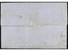 ✉ ESPAÑA. Ed. 46 (2). 1857. INFIESTO a MONTEVIDEO (Uruguay).