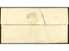 ✉ ESPAÑA: PREFILATELIA. (1820 ca.). GIBRALTAR a GÉNOVA. Envu