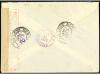 ✉ ESPAÑA. Ed. 757, 672 (4), 685, 736. 1938. BARCELONA a NEW 