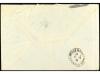 ✉ ANDORRA. Ed. 15d, 16d (2), 17d, 18d. 1936. LES ESCALDES a 