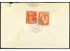 ✉ ANDORRA. Ed. 38, 47/59. 1954. ANDORRA a U.S.A. Espectacula