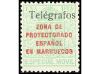 ** MARRUECOS. Ed. T 41E/41H. TELÉGRAFOS. Serie completa, exc