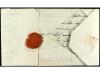 ✉ ITALIA. 1803. TRIESTE a VERONA. Envuelta, manuscrito "De T