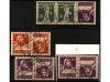 ° SUIZA. Zu. K2, K4/K6, K7III/K8, K10, K12/15, K17/22, K24, 