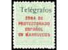 ** MARRUECOS. Ed. T-41E/41H. TELÉGRAFOS. Serie completa, exc