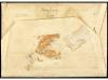 ✉ ESPAÑA: PREFILATELIA. 1728 (12 agosto). PAMPLONA a PUENTE 