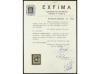 * ESPAÑA. Ed. NE 11. NO EXPENDIDO. 15 cts. castaño. Centraje