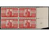 ** ITALIA. Sa. 543/65. 1945. SERIE COMPLETA en bloques de cu