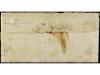 ✉ SANTA LUCIA. 1887. COAST MAIL. SOUFRIERES to CASTRIES. Ent