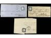 ✉ ITALIA ANTIGUOS ESTADOS: CERDEÑA. 1855-1862. Conjunto de s