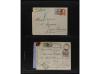 ✉ BRASIL. 1870-1899. Lot of 56 covers and postal stationary.