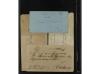 ✉ COLOMBIA. 1800-18875. Collection of 31 pre-stamp covers. E