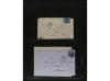 FRANCIA. 1850-1920. Lot of 109 covers and cards.