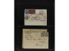 FRANCIA. 1850-1920. Lot of 109 covers and cards.