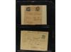 FRANCIA. 1850-1920. Lot of 109 covers and cards.