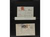 FRANCIA. 1850-1920. Lot of 109 covers and cards.
