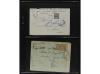 FRANCIA. 1850-1920. Lot of 109 covers and cards.