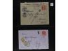 FRANCIA. 1850-1920. Lot of 109 covers and cards.