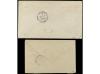 ✉ BENIN. 1899-1900. 2 covers. 