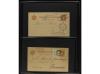 ✉ AUSTRIA. 1868-82. Lot of 8 covers and cards. 