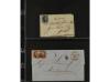 ✉ BELGICA. 1851-65. Lot of 14 covers. 