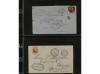 ✉ BELGICA. 1851-65. Lot of 14 covers. 