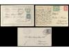 ✉ NORUEGA. 1850-1913. 6 covers and cards, one with Spitsberg