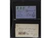 ✉ BELGICA. 1865-71. Lot of 38 covers, foreign destinations. 