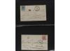 ✉ BELGICA. 1865-71. Lot of 38 covers, foreign destinations. 