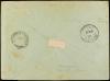 ✉ FRANCIA. 1896. CIRCULADA a FRANCIA. 25 cts. negro s. rosa.