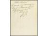 ✉ CUBA. Ed. 12. 1892. HABANA a ALEMANIA. 3 ctvos. rosa, mat.
