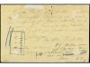 ✉ FILIPINAS. Ed. 1. 1883. MANILA a ALEMANIA. 50 mils. castañ