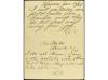 ✉ CUBA. Ed. 38. 1898. HABANA a NEW YORK y NEW YORK a LA HABA