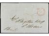 ✉ COLONIAS INGLESAS. 1854. BARBADOS a ST. THOMAS (D.W.I.). E