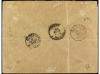 ✉ BENIN. Yv. 4, 14, 15. 1893. KOTONU a FRANCIA. Carta certif