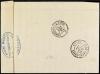 ✉ FRANCIA. 1877. ORBEC a ROUEN. 1 cto. verde (5) y 10 cts. n