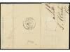 ✉ FRANCIA. Yv. 28 (8). 1868. MARSEILLE a ORAN. 10 cts. bistr
