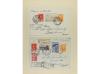 ✉ LOTES y COLECCIONES. 1930-33. GRECIA. Conjunto de 15 carta