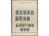 ESTADOS UNIDOS. 1847-1885. Veinte páginas de álbum con sello