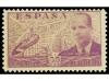** ESPAÑA. Ed. 942. 35 cts. lila rosa. Impresión en ANVERSO 